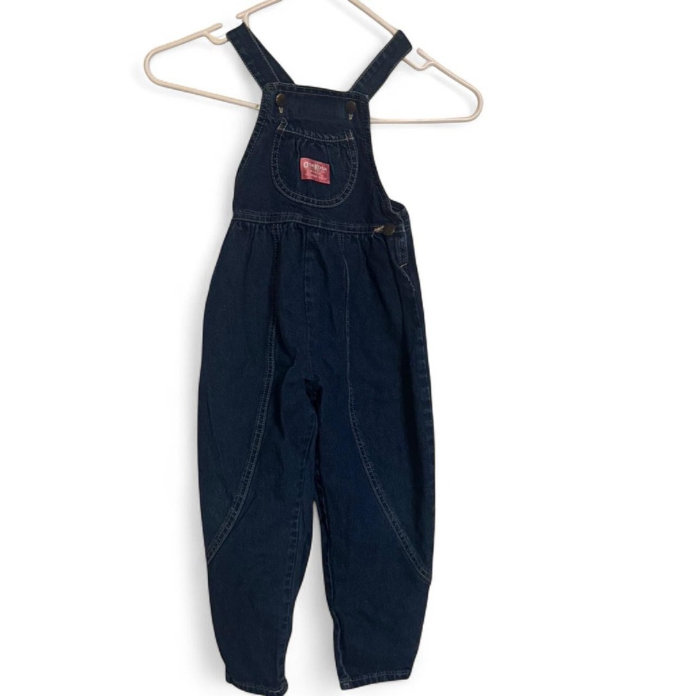 90’s OshKosh B'gosh Blue Heritage Denim Kids Overalls